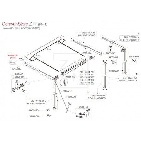 TOPE SACO CARAVANSTORE PAR