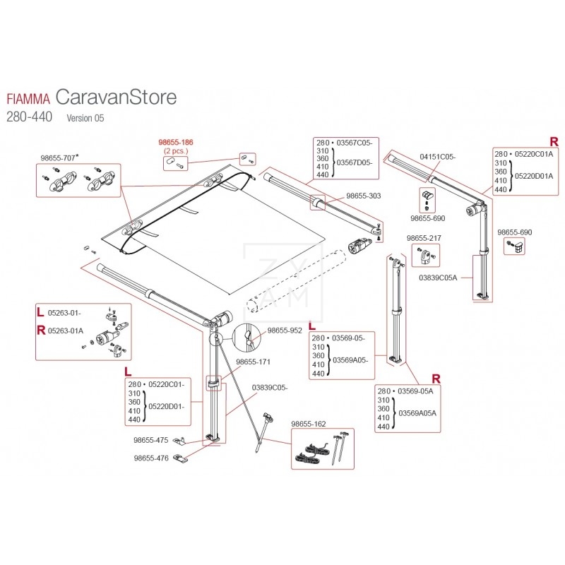 TOPE SACO CARAVANSTORE PAR