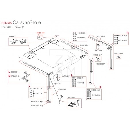 TOPE SACO CARAVANSTORE PAR