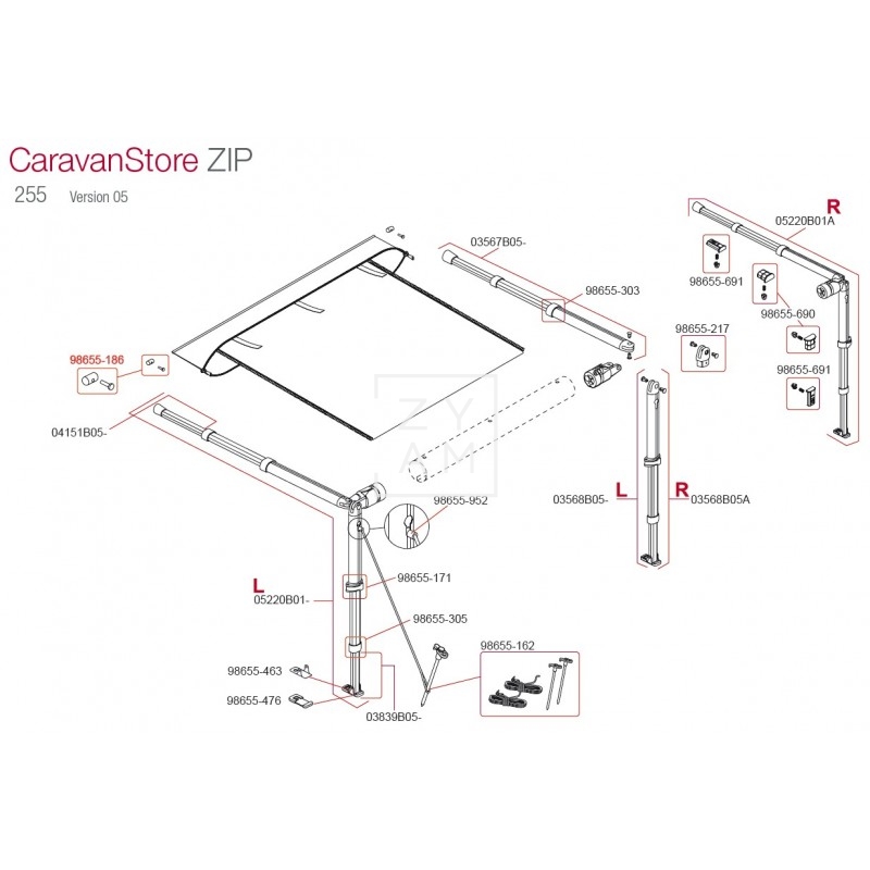 TOPE SACO CARAVANSTORE PAR
