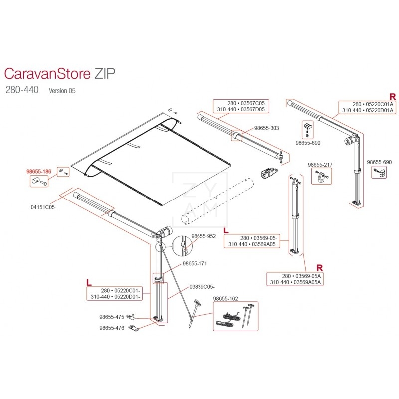 TOPE SACO CARAVANSTORE PAR