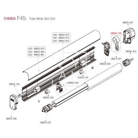 MOLINETE+OJAL F45/F65L 450-550