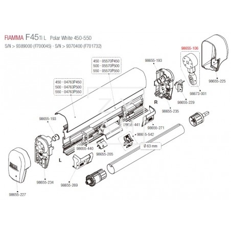 MOLINETE+OJAL F45/F65L 450-550