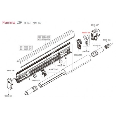 MOLINETE+OJAL F45/F65L 450-550