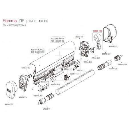 MOLINETE+OJAL F45/F65L 450-550