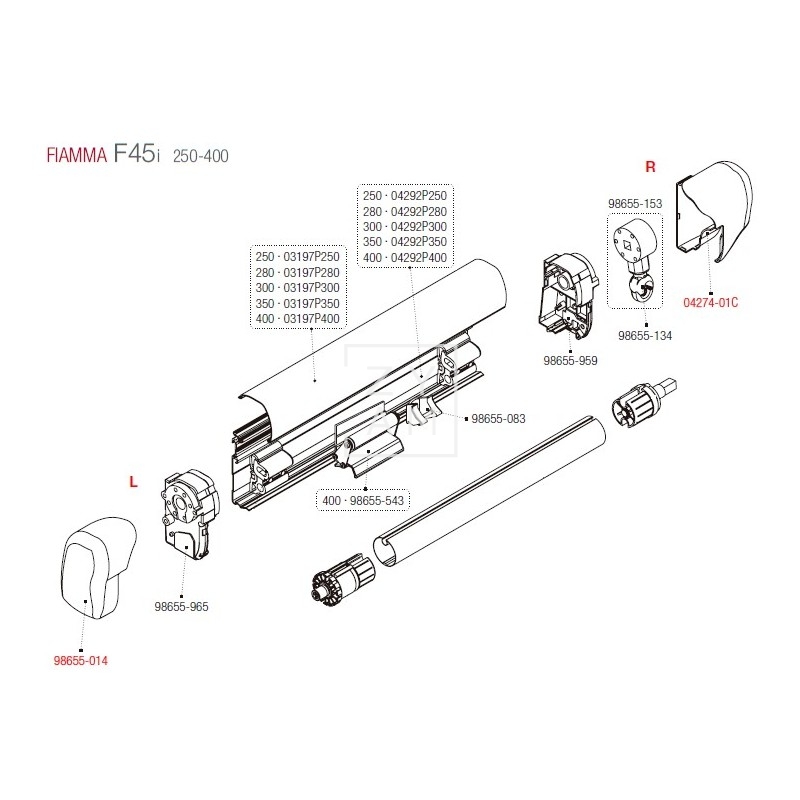 TAPA F45I 250-400 P.W.