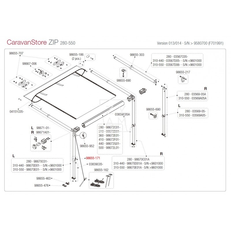 KIT BLOQUEO PATA F35/F45/CARAVANSTORE
