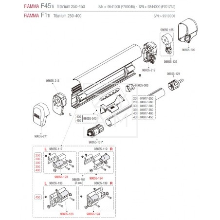 AMORTIGUADOR SHOCK ABSORVER F1/F45