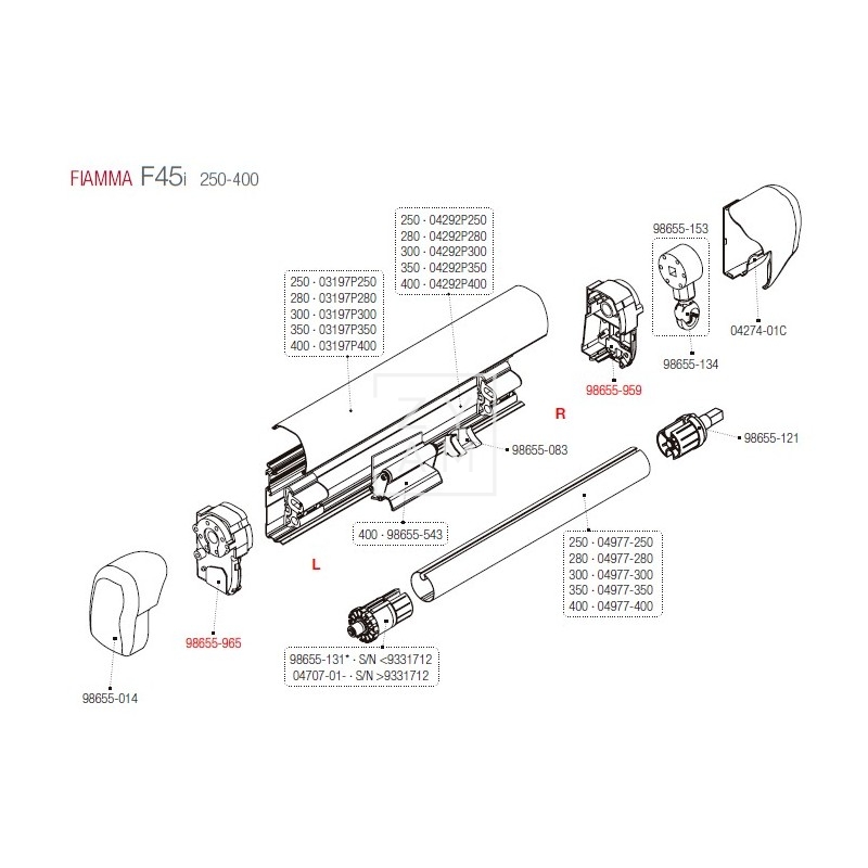 LATERAL F45i/F45PLUS 250-400
