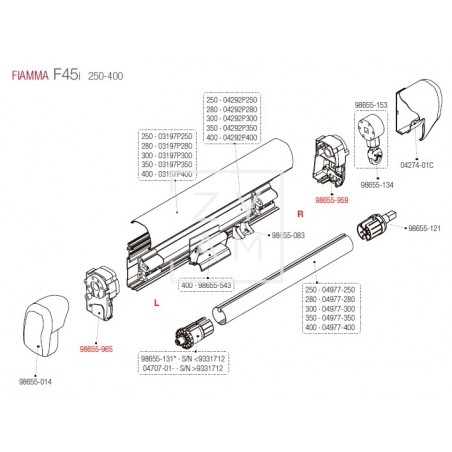 LATERAL F45i/F45PLUS 250-400