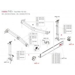 Tapa Frontal F45Ti 190-450 P.W.