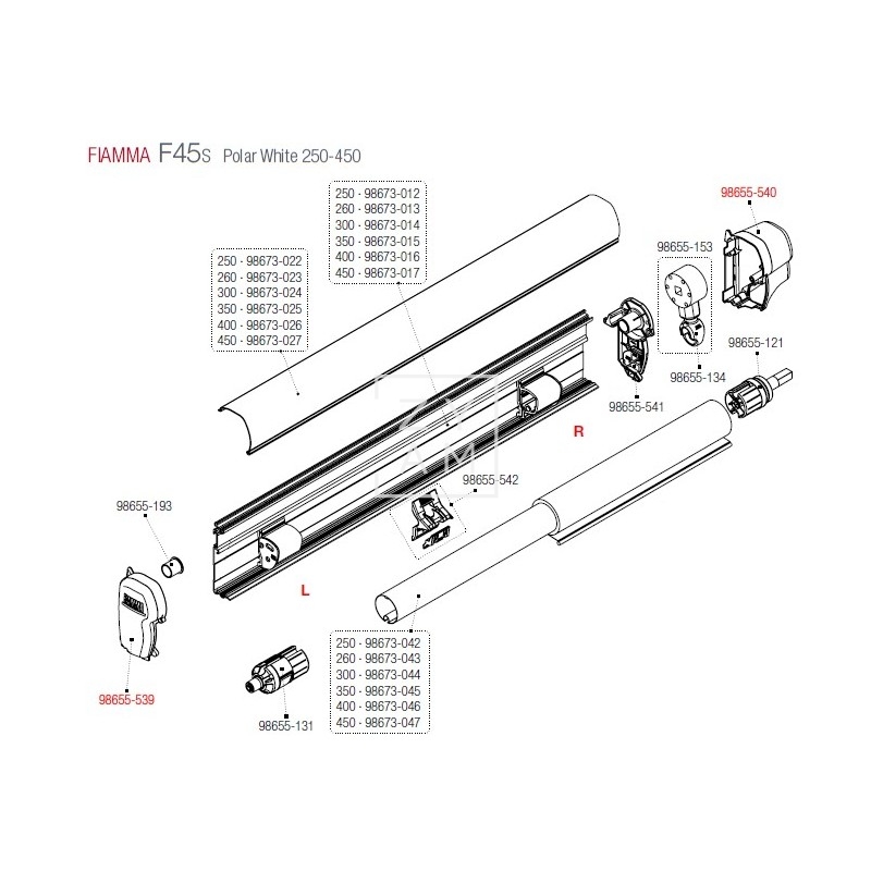 TAPA F45S 150-450 P.W.