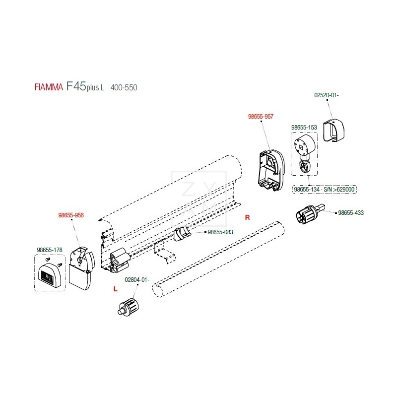 LATERAL F45PLUS L 400-450