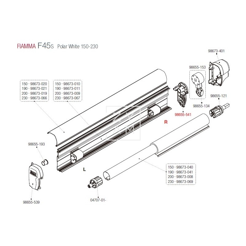 LATERAL F45S/F70 DERECHA