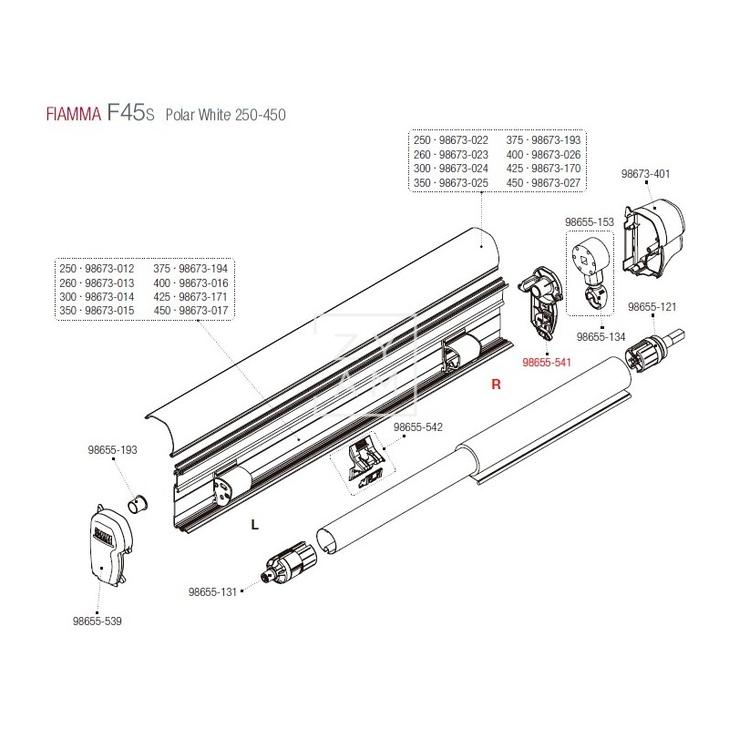 LATERAL F45S/F70 DERECHA