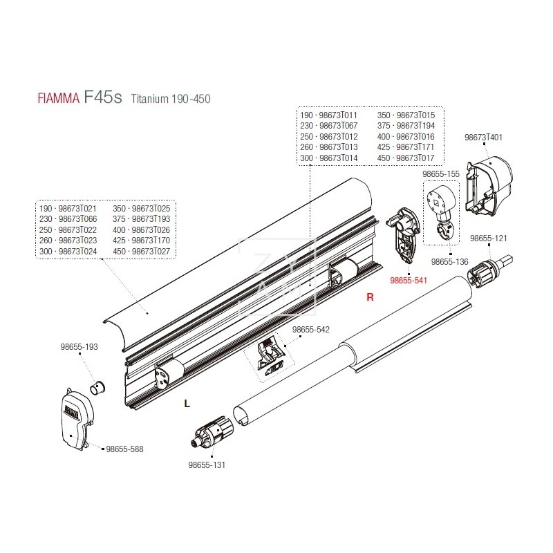 LATERAL F45S/F70 DERECHA