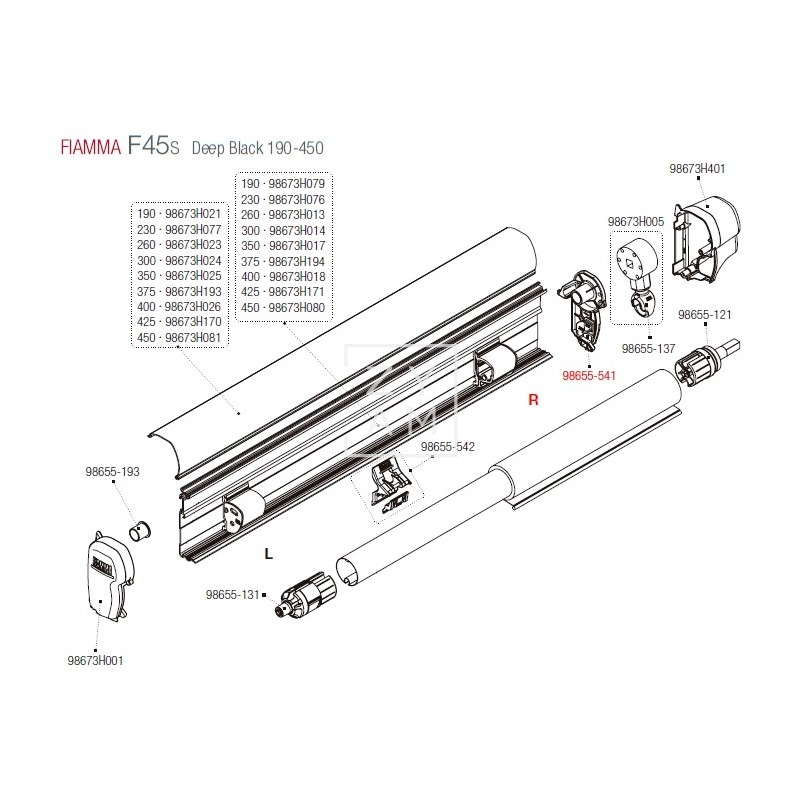 LATERAL F45S/F70 DERECHA