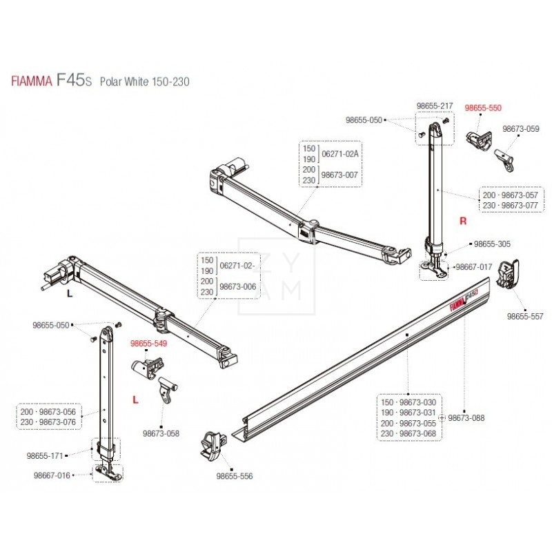 ARTICULACION PATA F45S