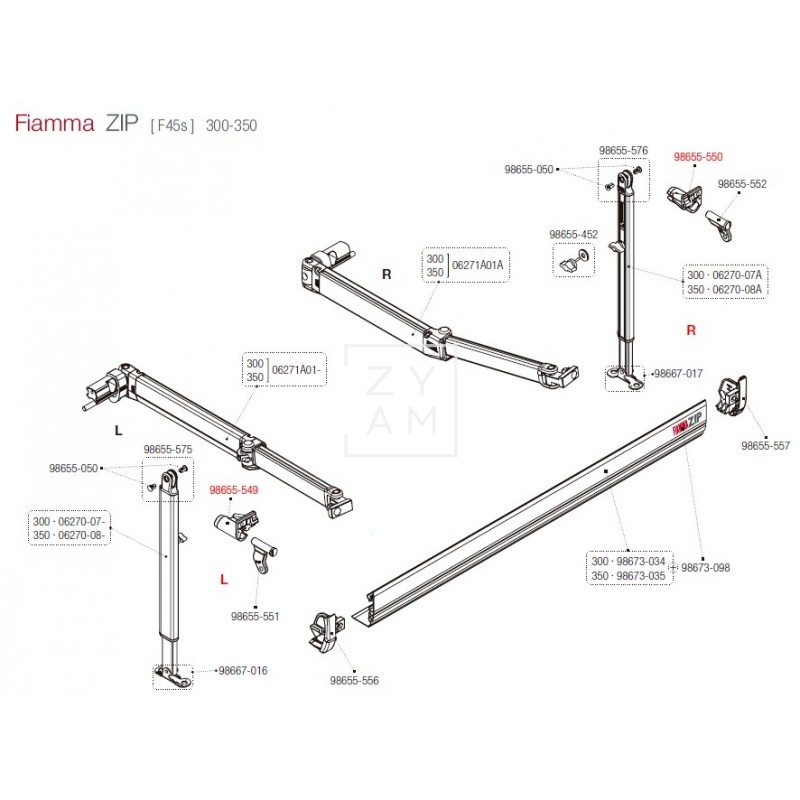 ARTICULACION PATA F45S