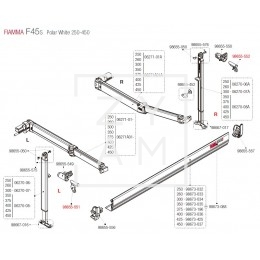 Soporte Pata F45S/F70