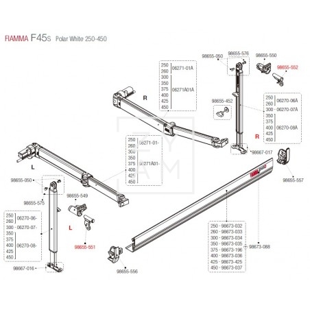 SOPORTE PATA F45S/F70