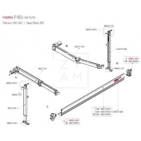 TAPA FRONTAL F45S TITANIUM