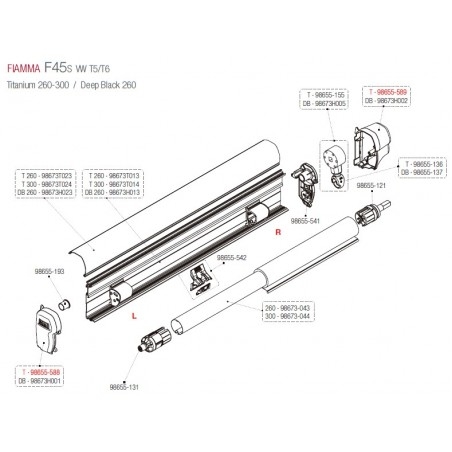 TAPA F45S TITANIUM