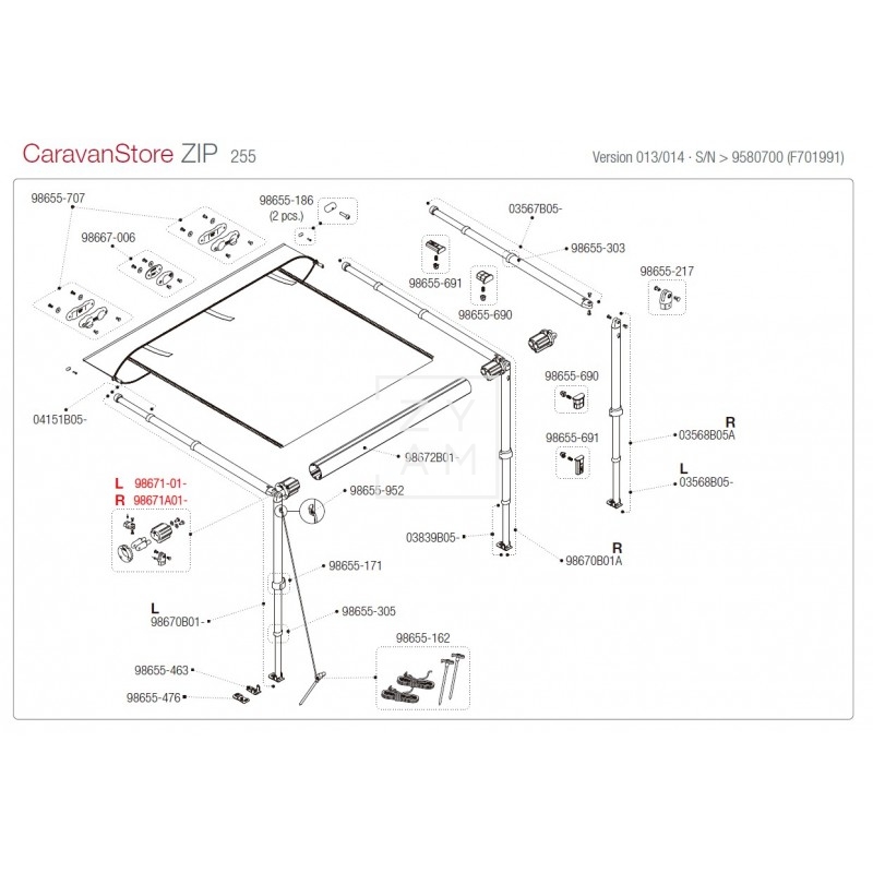 ROTULA F35/CARAVANSTORE