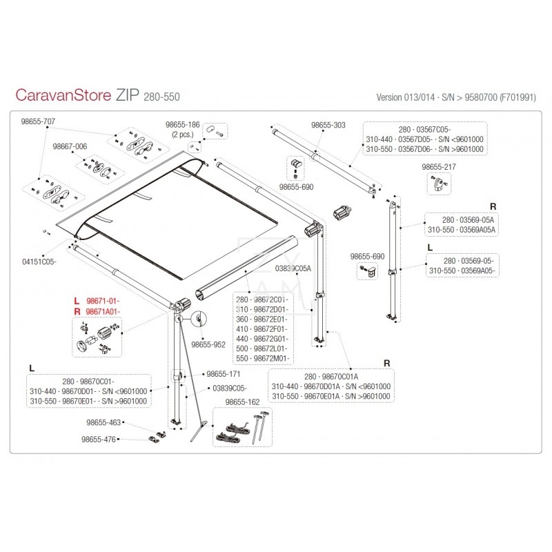 ROTULA F35/CARAVANSTORE