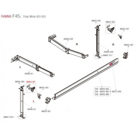 ARTICULACION F45L/F45TIL 450-550