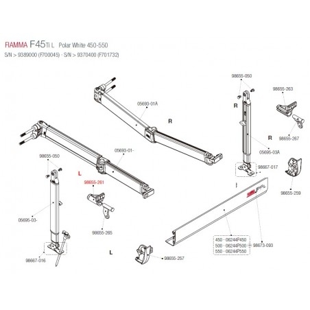 ARTICULACION F45L/F45TIL 450-550