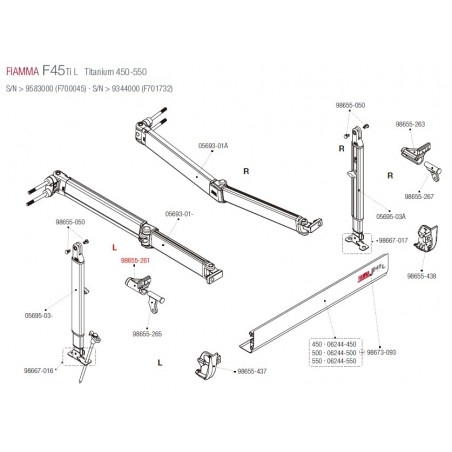 ARTICULACION F45L/F45TIL 450-550