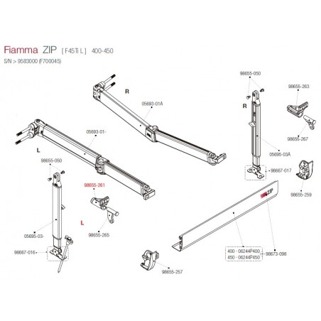 ARTICULACION F45L/F45TIL 450-550