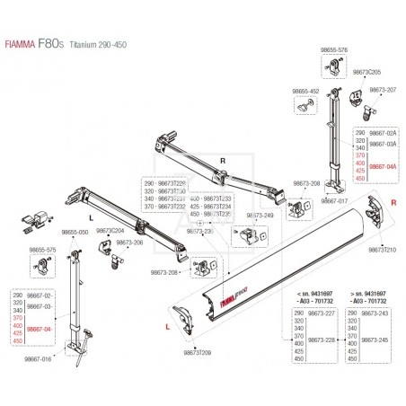 PATA F65/F80S 370-490