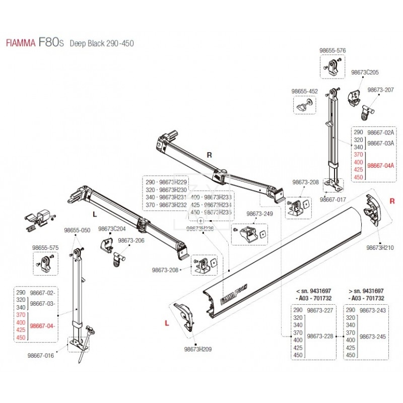 PATA F65/F80S 370-490