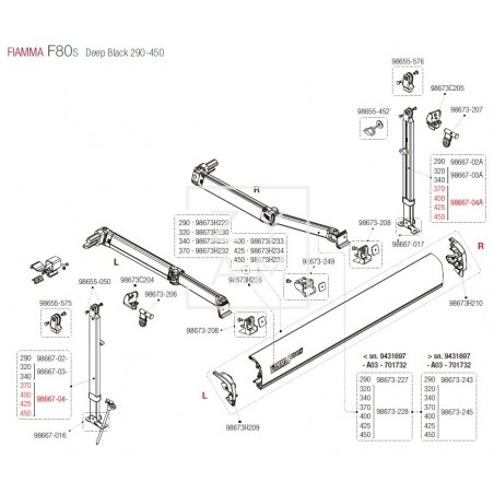 PATA F65/F80S 370-490