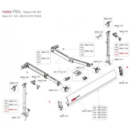 PATA F65/F80S 370-490