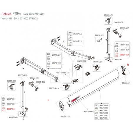 PATA F65/F80S 370-490