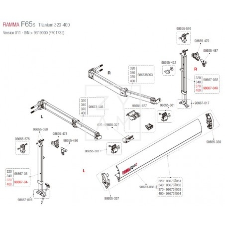 PATA F65/F80S 370-490