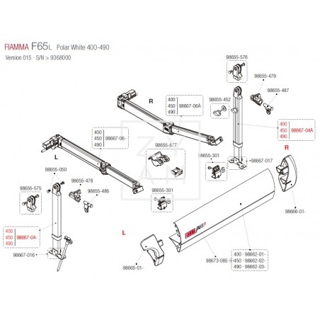 PATA F65/F80S 370-490