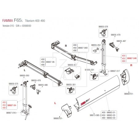 PATA F65/F80S 370-490