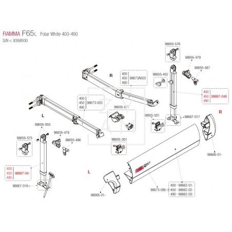 PATA F65/F80S 370-490