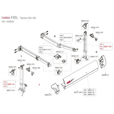 PATA F65/F80S 370-490