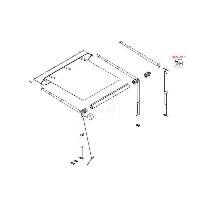 ACOPLE PATA F35/F40/F45S/CARAVANSTORE