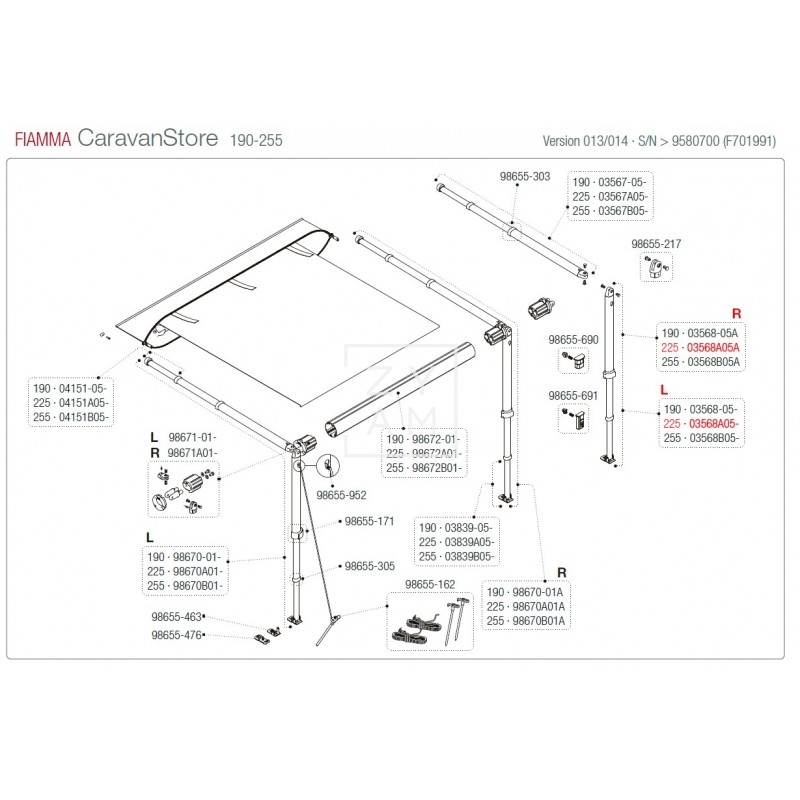 PATA F35/CARAVANSTORE 220-225