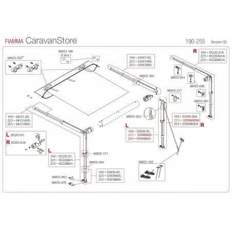 PATA F35/CARAVANSTORE 220-225