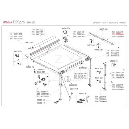 PATA RAFTER F35 220