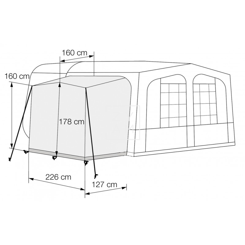 ANEXO UNI STORAGE XL GRIS