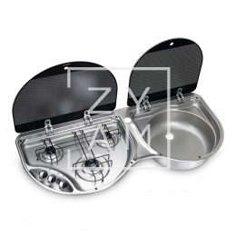 COCINA DOMETIC HSG3430 3XFUEGOS+SENO+TAPAS