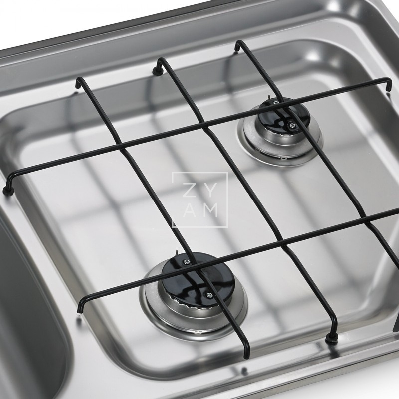 COCINA DOMETIC HS2421 2XFUEGOS+SENO